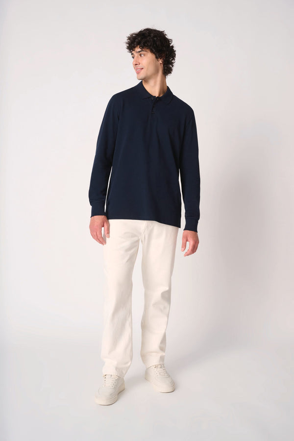 Polo Piqué Manga Comprida Homem-RAG-Tailors-Fardas-e-Uniformes-Vestuario-Pro