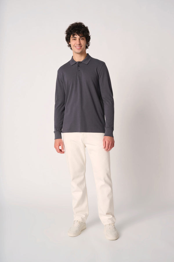 Polo Piqué Manga Comprida de Homem-RAG-Tailors-Fardas-e-Uniformes-Vestuario-Pro