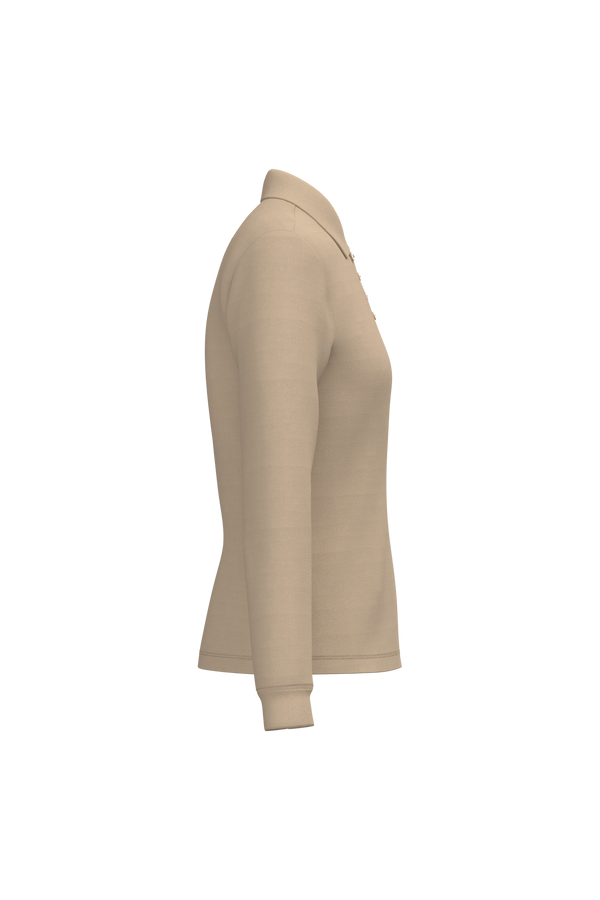 Polo Piqué Manga Comprida de Senhora-RAG-Tailors-Fardas-e-Uniformes-Vestuario-Pro