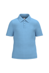 Polo Piqué de Criança-Azul Céu Ideal-2/4 Anos-RAG-Tailors-Fardas-e-Uniformes-Vestuario-Pro