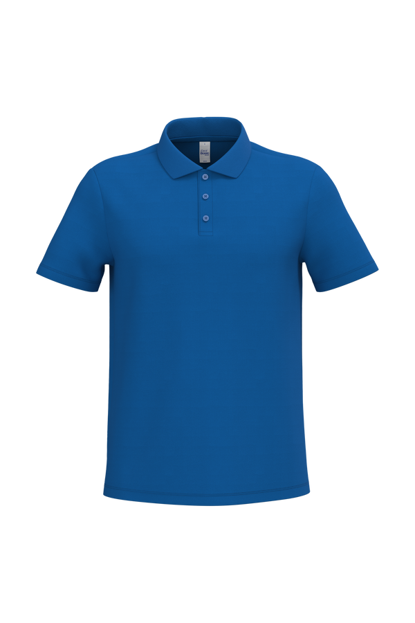 Polo Piqué de Homem-Azul Royal Ideal-XS-RAG-Tailors-Fardas-e-Uniformes-Vestuario-Pro