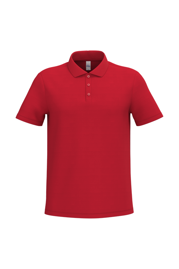 Polo Piqué de Homem-Vermelho Ideal-XS-RAG-Tailors-Fardas-e-Uniformes-Vestuario-Pro