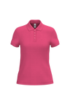 Polo Piqué de Senhora Manga Curta-Fúcsia Ideal-XS-RAG-Tailors-Fardas-e-Uniformes-Vestuario-Pro
