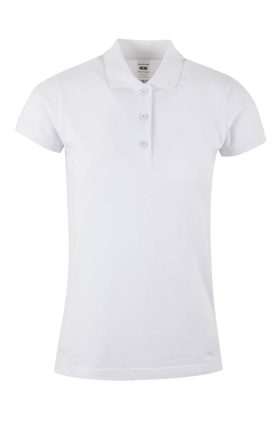 Polo Senhora Almeria Manga Curta (1 de 2)-Branco-S-RAG-Tailors-Fardas-e-Uniformes-Vestuario-Pro
