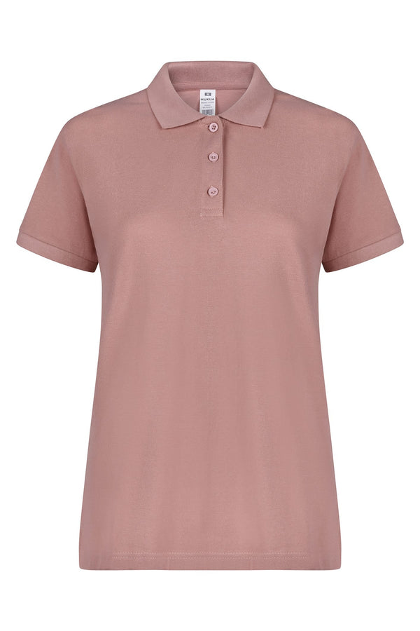 Polo Senhora Almeria Manga Curta-Pale Rose-S-RAG-Tailors-Fardas-e-Uniformes-Vestuario-Pro