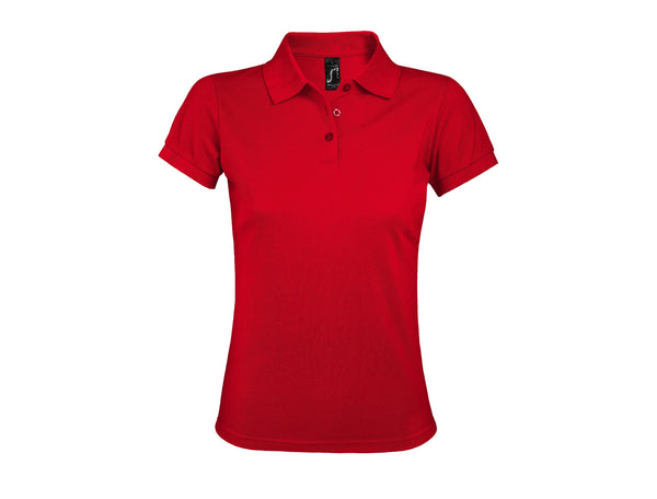 Polo Senhora Prima-Vermelho-S-RAG-Tailors-Fardas-e-Uniformes-Vestuario-Pro