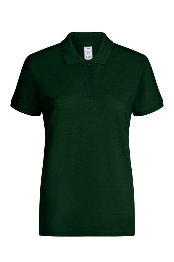 Polo Senhora Solange-Bottle Green - 602-XS-RAG-Tailors-Fardas-e-Uniformes-Vestuario-Pro