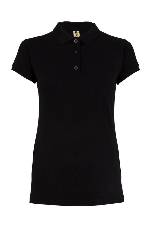 Polo Senhora Solange-Preto-XS-RAG-Tailors-Fardas-e-Uniformes-Vestuario-Pro