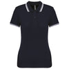 Polo Senhora c\Friso as Riscas-Marinho/Branco-XS-RAG-Tailors-Fardas-e-Uniformes-Vestuario-Pro