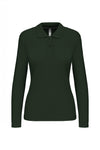 Polo Senhora m\comprida Santa Iria (1 de 2)-Verde Floresta-S-RAG-Tailors-Fardas-e-Uniformes-Vestuario-Pro