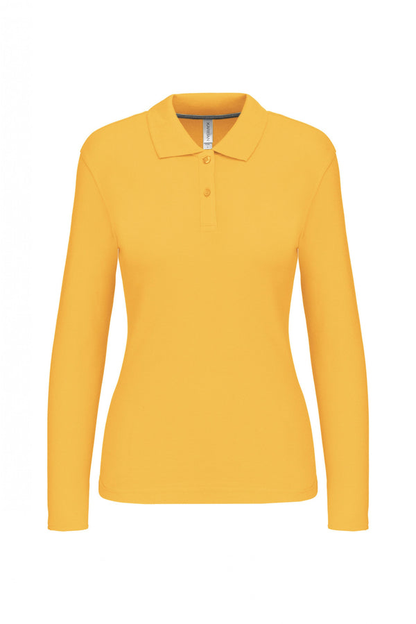 Polo Senhora m\comprida Santa Iria-Amarelo-S-RAG-Tailors-Fardas-e-Uniformes-Vestuario-Pro