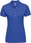 Polo Stretch de senhora-Azur-XS-RAG-Tailors-Fardas-e-Uniformes-Vestuario-Pro