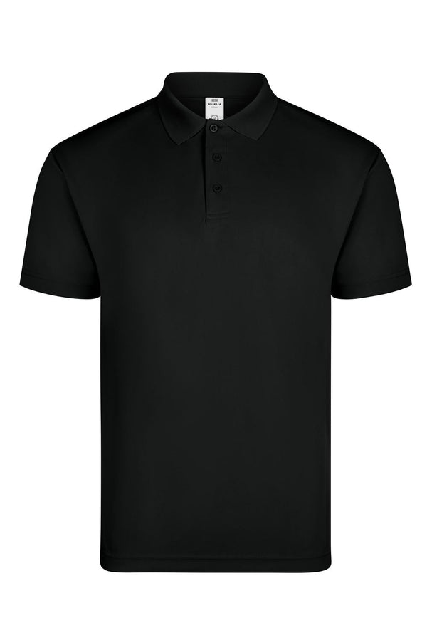 Polo Técnico Unissexo Bogan de Manga Curta-Black - 200-S-RAG-Tailors-Fardas-e-Uniformes-Vestuario-Pro