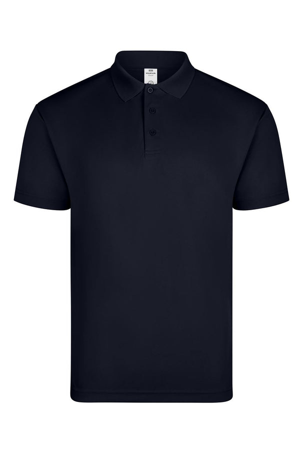 Polo Técnico Unissexo Bogan de Manga Curta-Deep Navy - 512-S-RAG-Tailors-Fardas-e-Uniformes-Vestuario-Pro