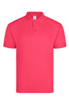 Polo Técnico Unissexo Bogan de Manga Curta-Fluor Coral - 417-S-RAG-Tailors-Fardas-e-Uniformes-Vestuario-Pro
