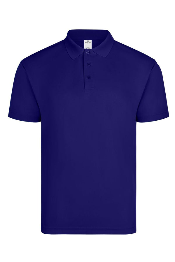 Polo Técnico Unissexo Bogan de Manga Curta-Royal Blue - 502-S-RAG-Tailors-Fardas-e-Uniformes-Vestuario-Pro