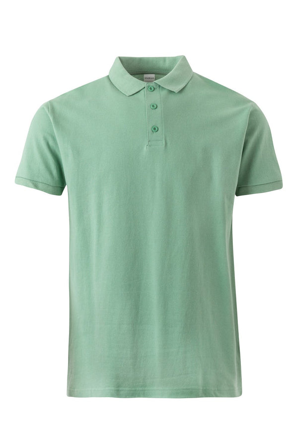 Polo Unisexo Almeria-Sage-S-RAG-Tailors-Fardas-e-Uniformes-Vestuario-Pro
