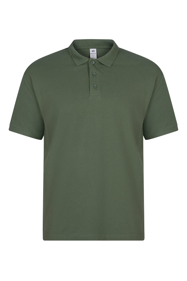 Polo Unisexo Almeria-Tea Green-S-RAG-Tailors-Fardas-e-Uniformes-Vestuario-Pro