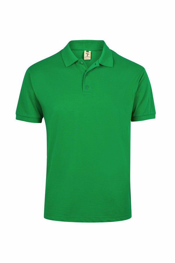 Polo Unisexo Sineste-Real Green-S-RAG-Tailors-Fardas-e-Uniformes-Vestuario-Pro