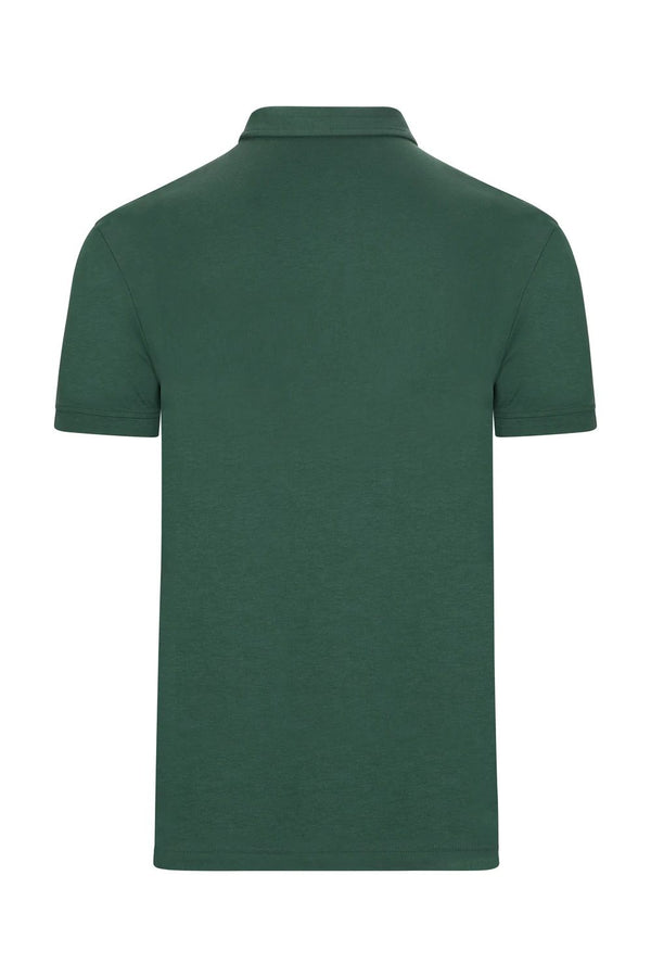 Polo Unissexo de Manga Curta em Algodão Orgânico-RAG-Tailors-Fardas-e-Uniformes-Vestuario-Pro