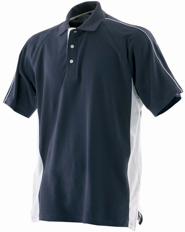 Polo bicolor-Azul Marinho / Branco-S-RAG-Tailors-Fardas-e-Uniformes-Vestuario-Pro