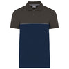 Polo bicolor de manga curta eco-responsável unissexo-RAG-Tailors-Fardas-e-Uniformes-Vestuario-Pro