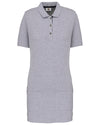 Polo comprido de manga curta para senhora-Oxford Grey / Navy-XS-RAG-Tailors-Fardas-e-Uniformes-Vestuario-Pro