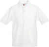 Polo criança 65/35-Branco-3/4-RAG-Tailors-Fardas-e-Uniformes-Vestuario-Pro