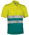 Polo de Alta Visibilidade Adamantina-Amarelo Flor/Verde-S-RAG-Tailors-Fardas-e-Uniformes-Vestuario-Pro