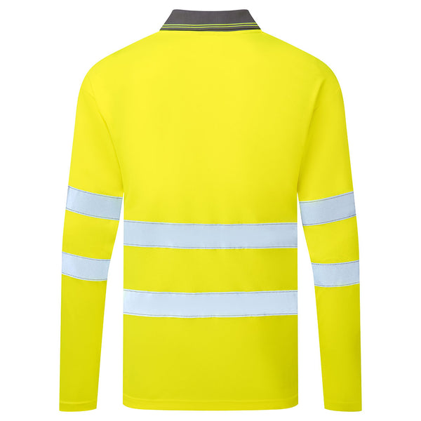 Polo de Alta Visibilidade Essential M/L-RAG-Tailors-Fardas-e-Uniformes-Vestuario-Pro