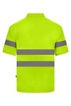 Polo de Alta Visibilidade de Manga Curta-RAG-Tailors-Fardas-e-Uniformes-Vestuario-Pro