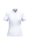 Polo de Desporto de Senhora-Branco Ideal-XS-RAG-Tailors-Fardas-e-Uniformes-Vestuario-Pro