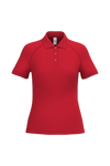 Polo de Desporto de Senhora-Vermelho Ideal-XS-RAG-Tailors-Fardas-e-Uniformes-Vestuario-Pro