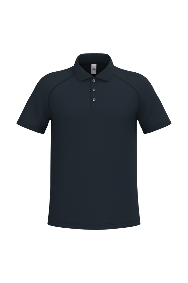 Polo de Homem de Desporto-Azul Marinho Ideal-XS-RAG-Tailors-Fardas-e-Uniformes-Vestuario-Pro