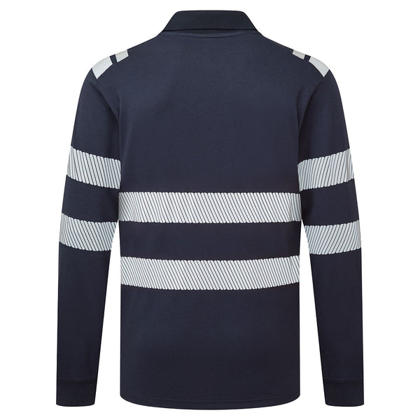 Polo de Manga Comprida Ignífugo e Anti-estático-RAG-Tailors-Fardas-e-Uniformes-Vestuario-Pro
