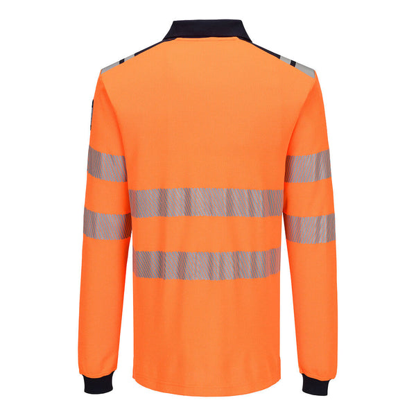 Polo de Manga Comprida PW3 Modaflame Knit HVO FR-RAG-Tailors-Fardas-e-Uniformes-Vestuario-Pro