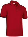 Vermelho loto-azul marinho orión