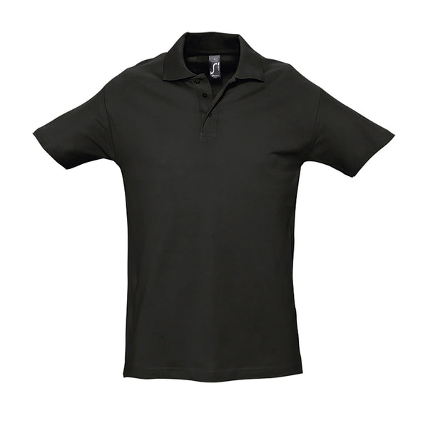 Polo de Manga Curta Spring II para Homem-Preto - 312-S-RAG-Tailors-Fardas-e-Uniformes-Vestuario-Pro