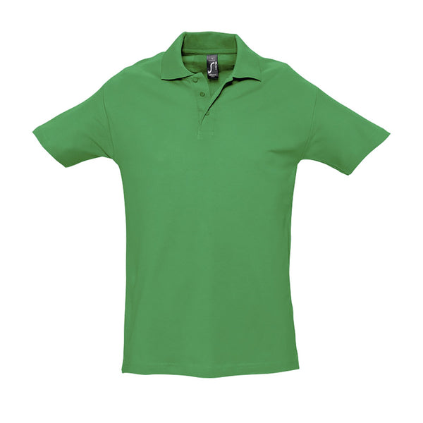 Polo de Manga Curta Spring II para Homem-Verde dos prados - 272-S-RAG-Tailors-Fardas-e-Uniformes-Vestuario-Pro