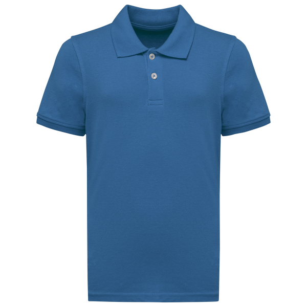 Polo de Manga Curta de Criança-Azul Royal Claro-4/6 Anos-RAG-Tailors-Fardas-e-Uniformes-Vestuario-Pro
