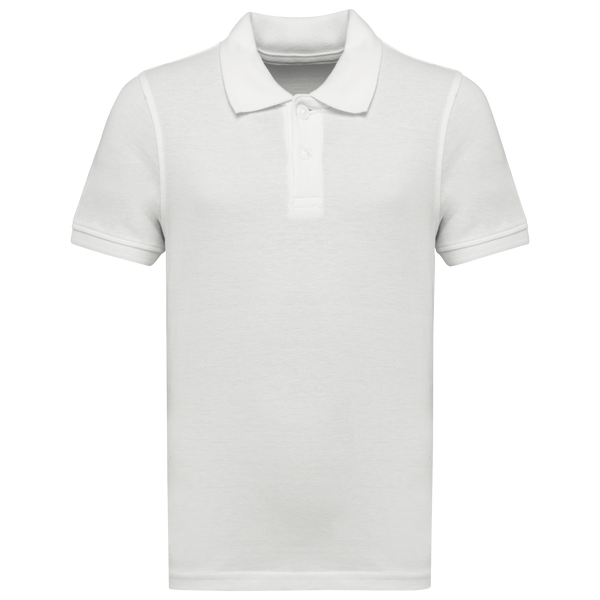 Polo de Manga Curta de Criança-Branco-4/6 Anos-RAG-Tailors-Fardas-e-Uniformes-Vestuario-Pro