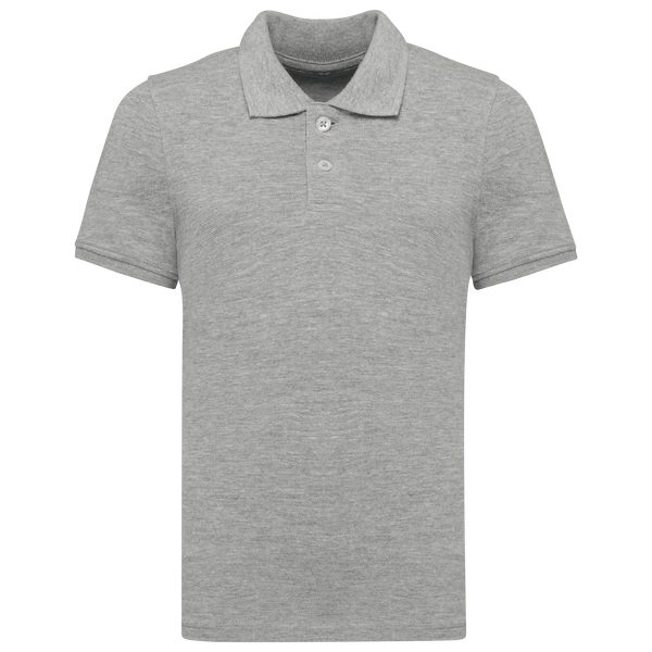 Polo de Manga Curta de Criança-Cinzento Oxford-4/6 Anos-RAG-Tailors-Fardas-e-Uniformes-Vestuario-Pro