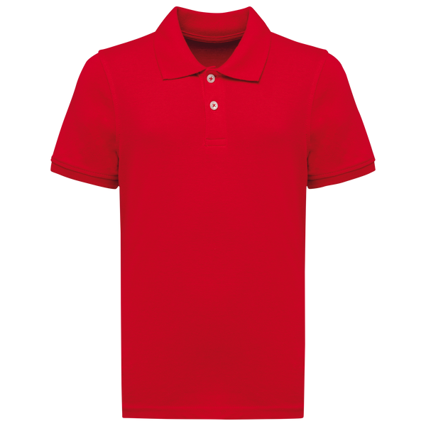 Polo de Manga Curta de Criança-Vermelho-4/6 Anos-RAG-Tailors-Fardas-e-Uniformes-Vestuario-Pro