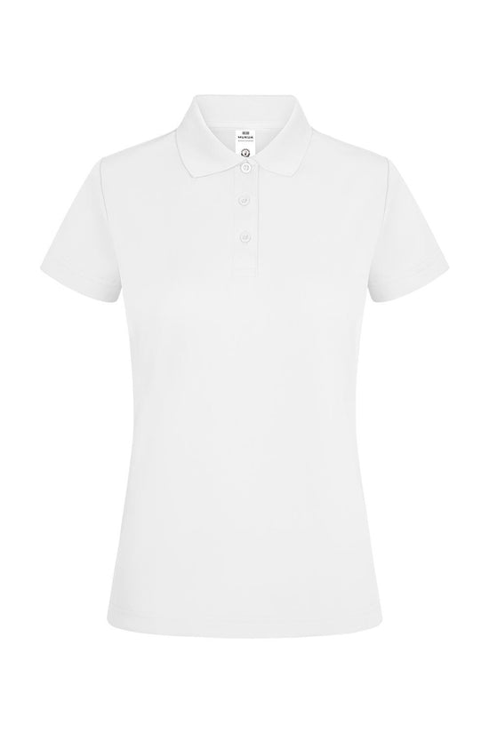 Polo de Mulher Manga Curta Técnico Bogan Woman-White - 100-XS-RAG-Tailors-Fardas-e-Uniformes-Vestuario-Pro