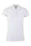 Polo de Mulher de Manga Curta Mackay Woman-White - 100-XS-RAG-Tailors-Fardas-e-Uniformes-Vestuario-Pro