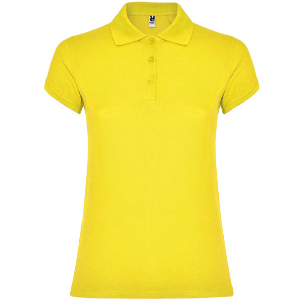 Polo de Senhora Ajustado Star Woman-Yellow - 03-S-RAG-Tailors-Fardas-e-Uniformes-Vestuario-Pro