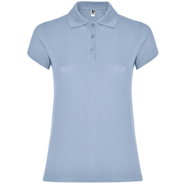 Polo de Senhora Ajustado Star Woman-Zen Blue - 263-S-RAG-Tailors-Fardas-e-Uniformes-Vestuario-Pro