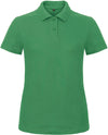 Polo de Senhora Piqué 180 Gms-Kelly Green-XS-RAG-Tailors-Fardas-e-Uniformes-Vestuario-Pro