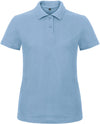 Polo de Senhora Piqué 180 Gms-Ligth Blue-XS-RAG-Tailors-Fardas-e-Uniformes-Vestuario-Pro