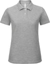 Polo de Senhora Piqué 180 Gms-Oxford Grey-XS-RAG-Tailors-Fardas-e-Uniformes-Vestuario-Pro